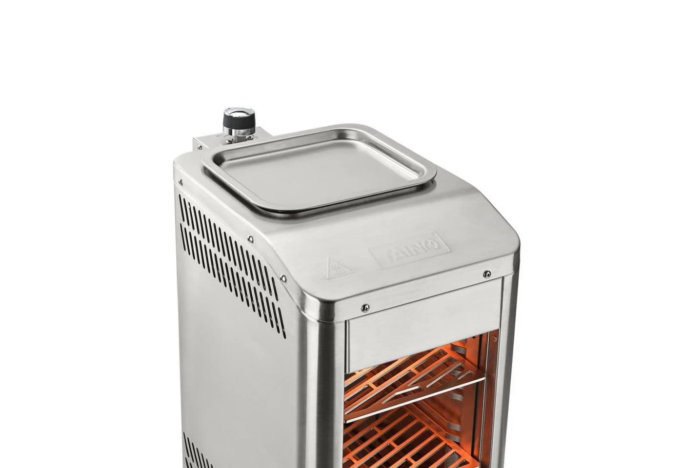 TAINO Gasgrill Oberhitzegrill Edelstahl bis 800°C mit Fettauffangschale - Bild 4