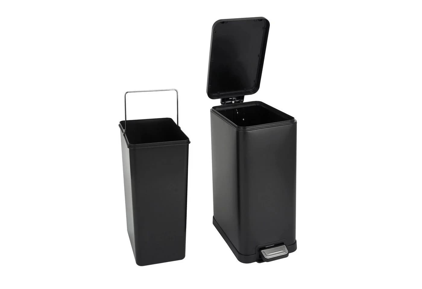 SVITA Treteimer STM15 Schwarz 15L Softclose