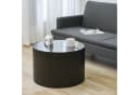 SVITA Beistelltisch CARLA Schwarz Modernes Design Bild 1