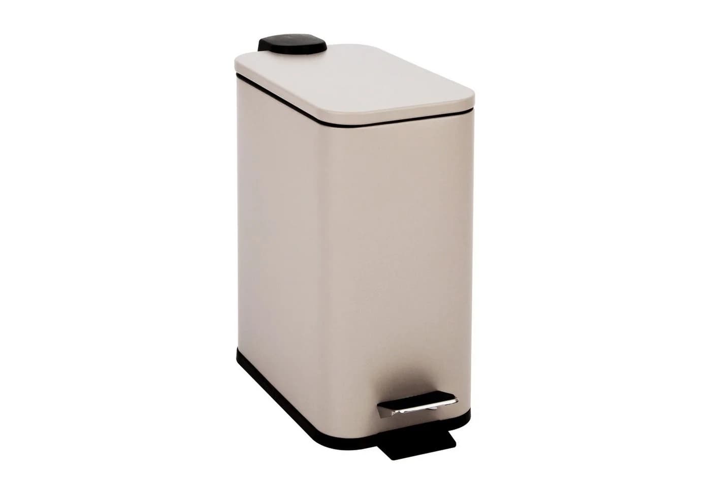 SVITA Mülleimer ST5 Softclose Tretmülleimer 5L Taupe Beige - Bild 2
