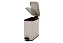 SVITA Mülleimer ST5 Softclose Tretmülleimer 5L Taupe Beige Bild 3
