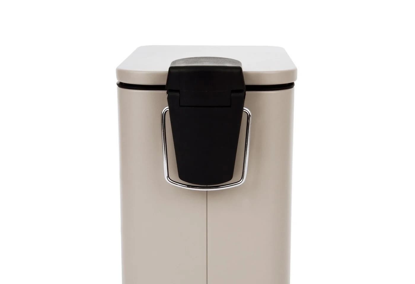 SVITA Mülleimer ST5 Softclose Tretmülleimer 5L Taupe Beige - Bild 4