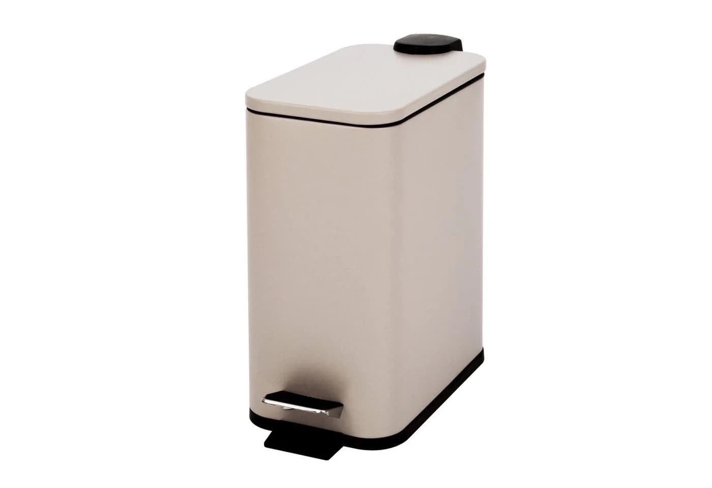 SVITA Mülleimer ST5 Softclose Tretmülleimer 5L Taupe Beige - Bild 5
