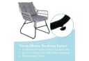 SVITA Gartenlounge-Set CAPRI Grau/Schwarz mit Polster Bild 5