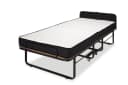 BedBox Gästebett Klappbett Federkern Matratze 90 x 200 cm mit gepolstertem Kopfteil Bild 1