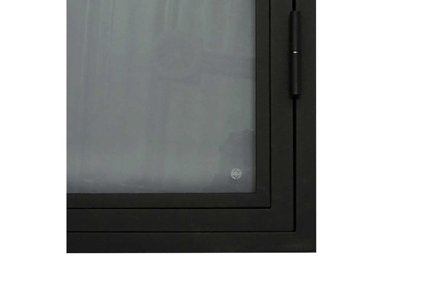inova wohnen Glasschiebetür Grauglas mit Stahlrahmen und Softclose - Bild 5