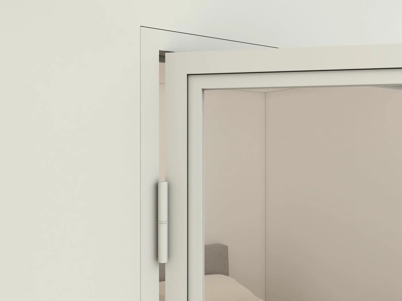 inova wohnen Zimmertür Glastür mit Stahlrahmen Klarglas Loftstyle - Bild 5