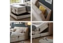 ED EXCITING DESIGN Boxspringbett Carpino Beige Elektrisch Verstellbar Bild 3