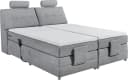 ED EXCITING DESIGN Boxspringbett Palermo Grau mit Motor und Stauraum Bild 1