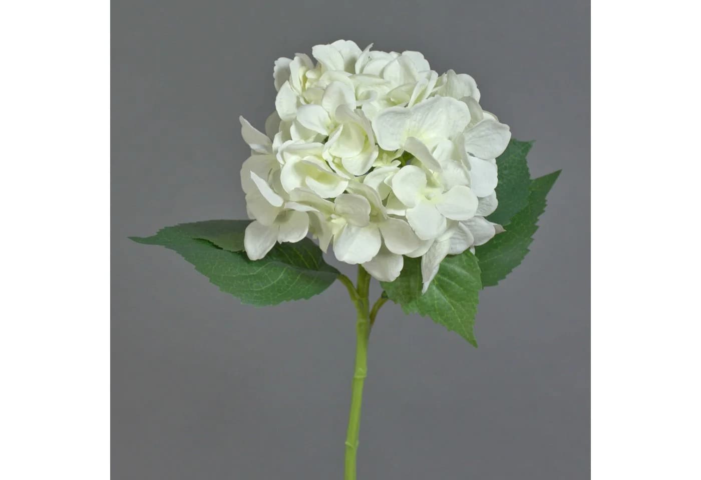 artplants Kunstblume Hortensie Creme 50cm - Bild 2