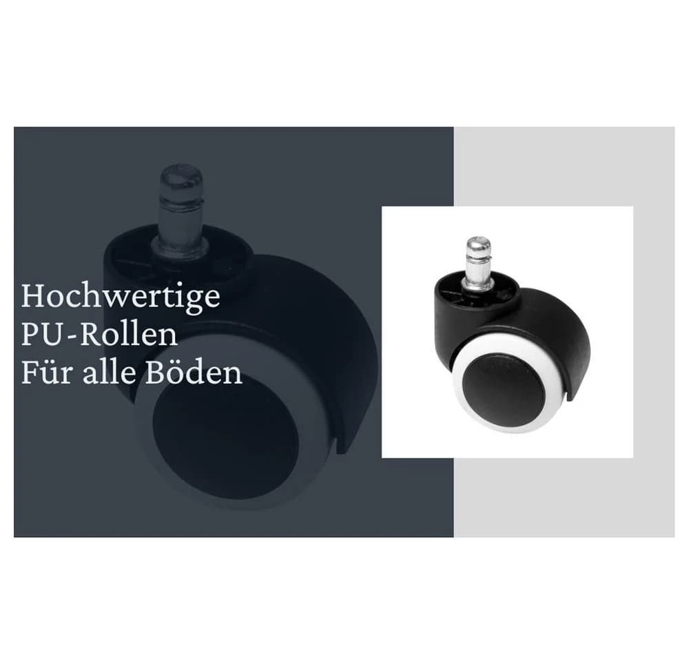 Duke-Handel PROMAFIT Sattelhocker Schwarz Ergonomisch Höhenverstellbar - Bild 5
