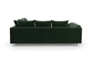 Ecksofa COLLECTION AB Innsbruck L-Form Flaschengrün Microfaser Bild 5
