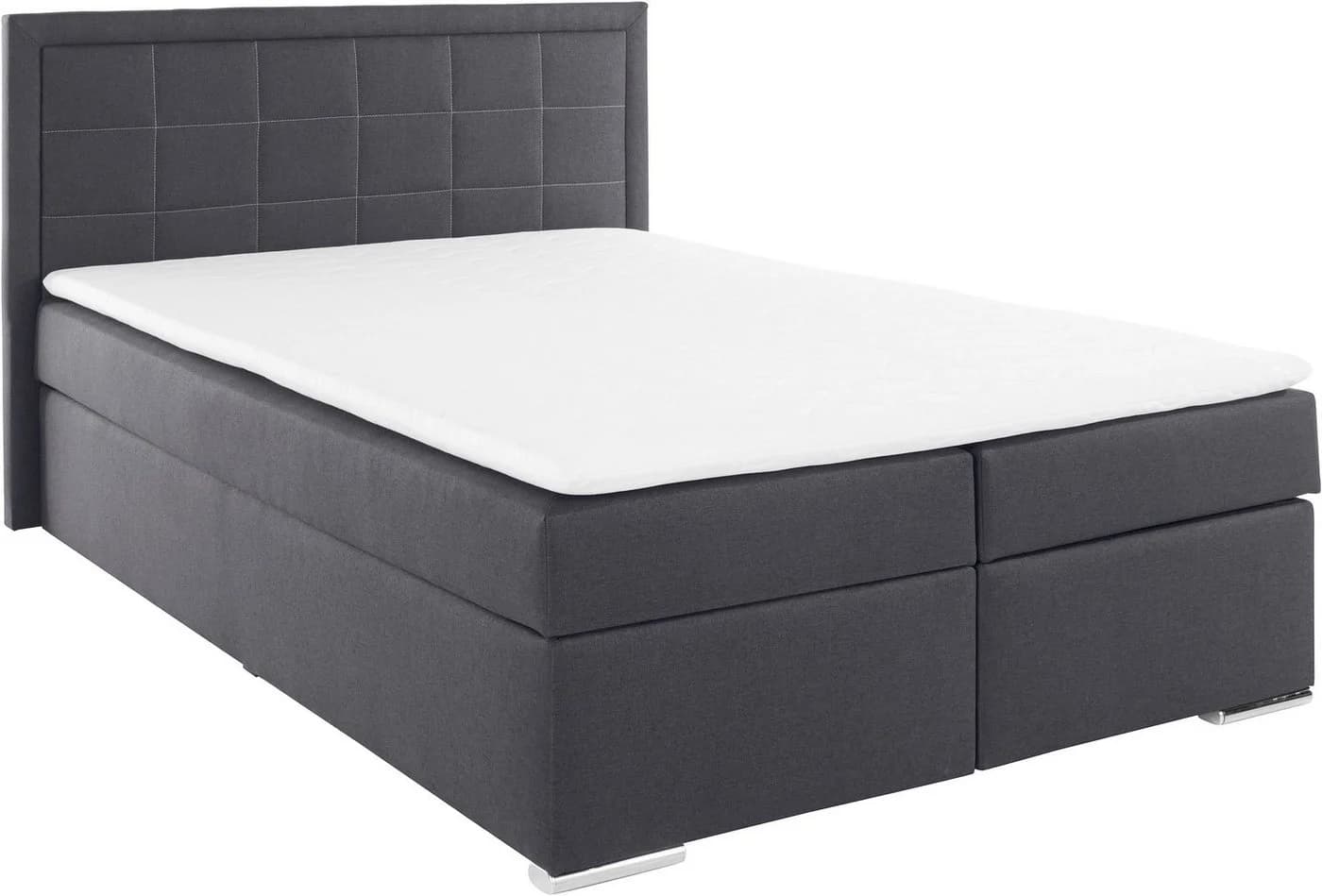 Boxspringbett COLLECTION AB Athena mit Bettkasten Anthrazit - Bild 4