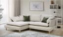 Ecksofa COLLECTION AB Mandela L-Form Beige mit Bettfunktion Bild 2