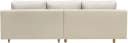 Ecksofa COLLECTION AB Mandela L-Form Beige mit Bettfunktion Bild 4