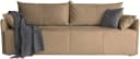 Schlafsofa COLLECTION AB Beige mit Bettkasten und Liegefläche Bild 1