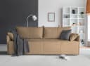 Schlafsofa COLLECTION AB Beige mit Bettkasten und Liegefläche Bild 2