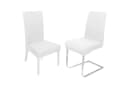 Moderno Stuhlhussen Stretch Einfarbig Bild 2
