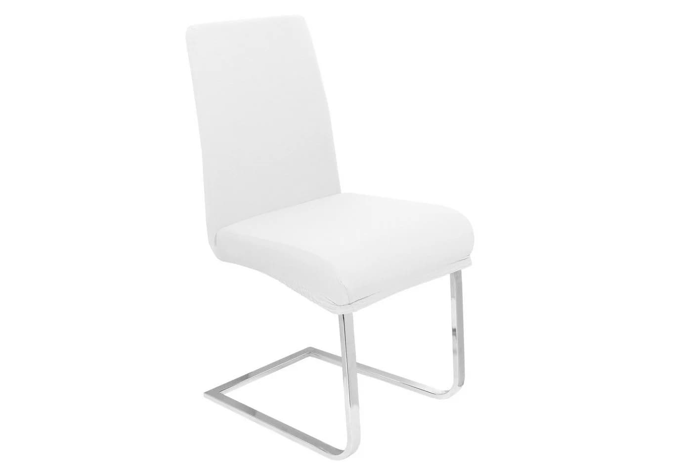 Moderno Stuhlhussen Stretch Einfarbig - Bild 3