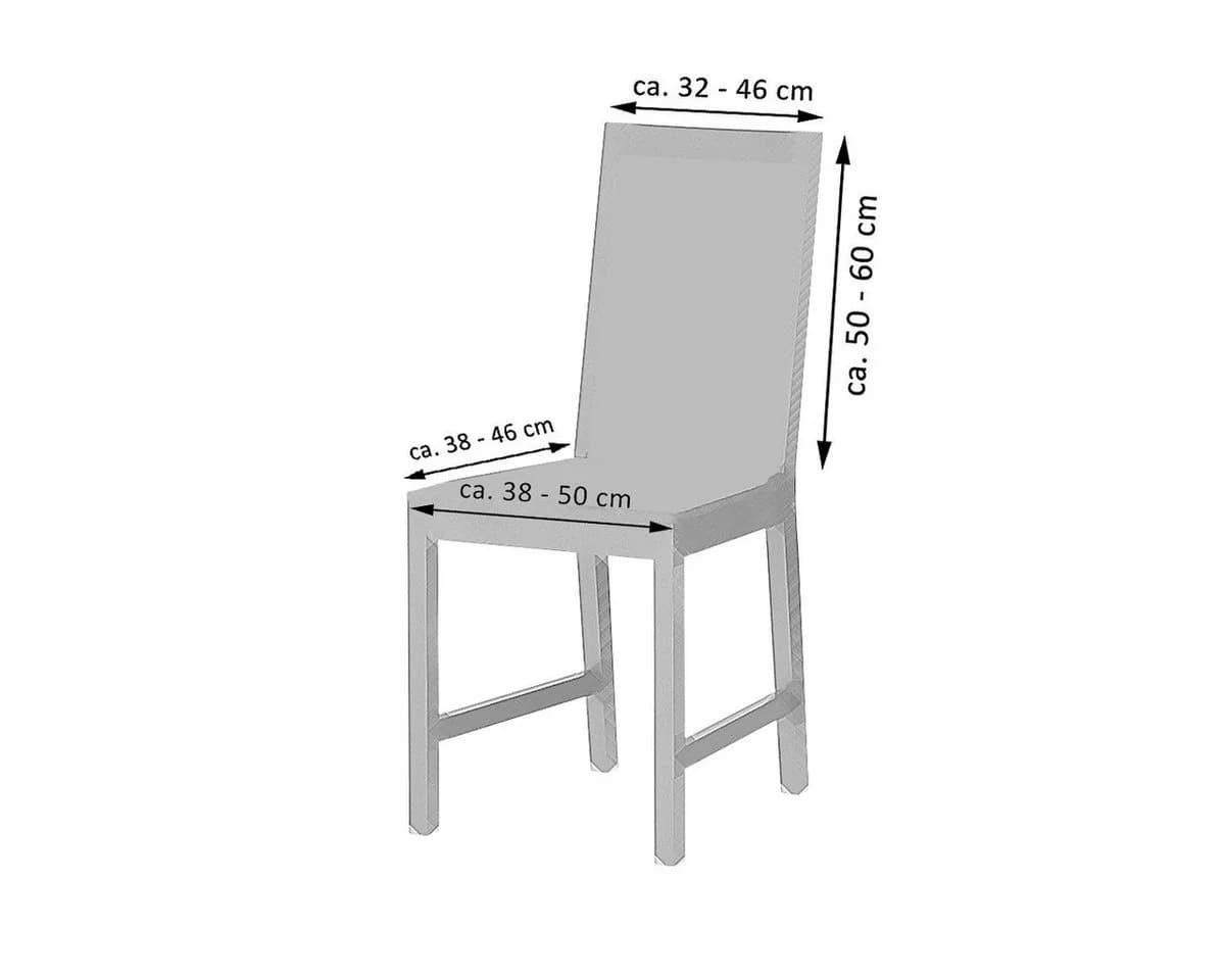 Moderno Stuhlhussen Stretch Einfarbig - Bild 5