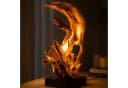 Möbel Bressmer KRYTON Tischlampe Teak-Treibholz Schwarz Bild 2