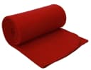 Betz Wohndecke Fleecedecke Kuscheldecke Dunkelrot 130x170 cm Bild 2