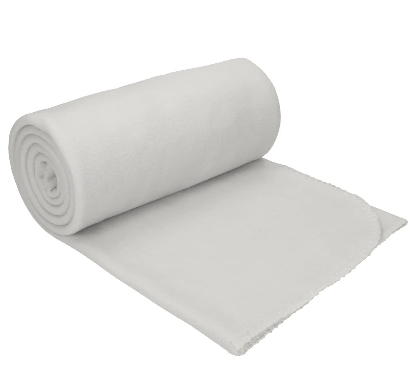 Betz Fleecedecke Kuscheldecke 130x170 cm Silbergrau 180 g/m² - Bild 2