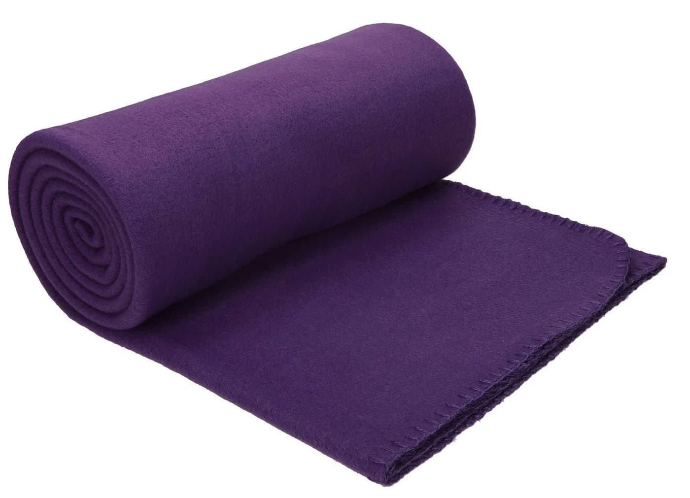 Betz Fleecedecke Kuscheldecke Lila 130x170 cm - Bild 2