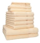 Betz Handtuch Set 10-tlg. PREMIUM Beige 100% Baumwolle Bild 2