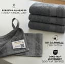 Betz Handtuch Set 10-tlg. PREMIUM Anthrazit 100% Baumwolle Bild 4
