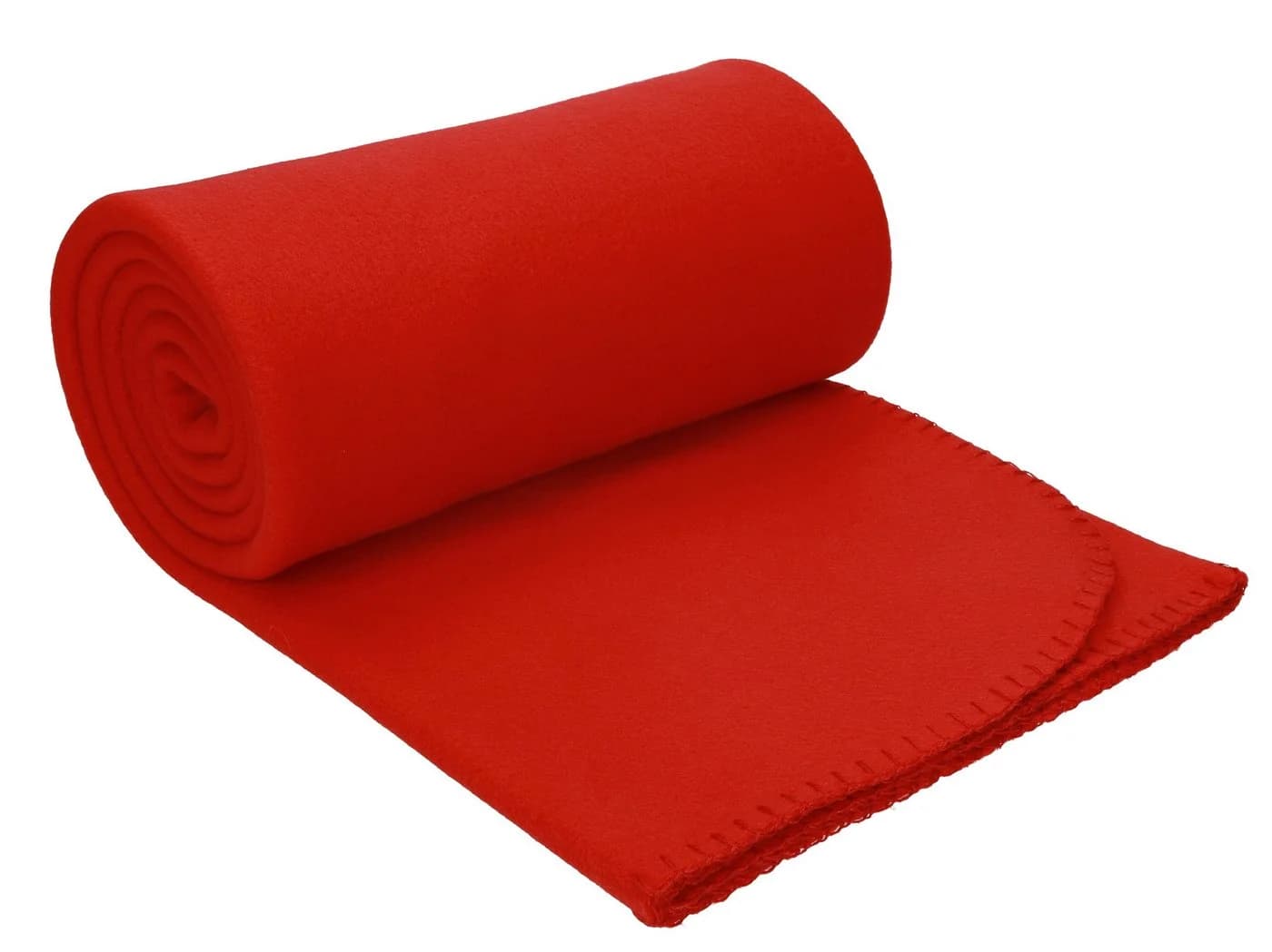 Betz Fleecedecke Kuscheldecke 130x170 cm Rot - Bild 2