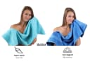 Betz Handtuch Set 10-tlg. Premium Farbe Hellblau & Türkis, Baumwolle Bild 5
