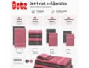 Betz Handtuch-Set 10-tlg. Premium 100% Baumwolle Anthrazit/Altrosa Bild 3