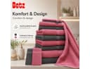 Betz Handtuch-Set 10-tlg. Premium 100% Baumwolle Anthrazit/Altrosa Bild 4