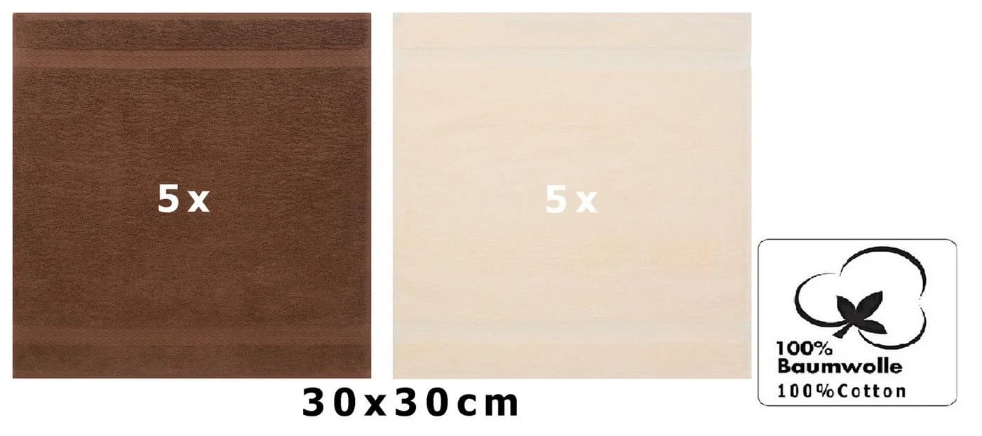 Betz Seiftuch 10-tlg. Set 30x30 cm Baumwolle