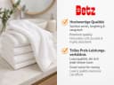 Betz Premium Seiftuch-Set 10-tlg. 30x30 cm Weiß Baumwolle Bild 5
