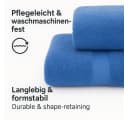 Betz Premium Handtuch-Set 10-teilig hellblau anthrazit Bild 3