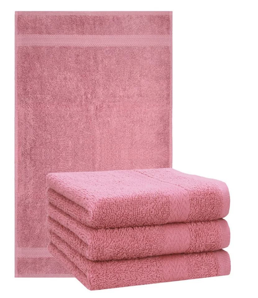 Betz Handtuch-Set 4-tlg. Premium 100% Baumwolle Rosa - Bild 2