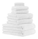 Betz Deluxe Handtuch Set 8-TLG: Hochwertige Baumwolle, Weiß Bild 2
