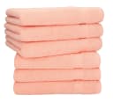 Betz Handtücher 6 Stück PALERMO Set 100% Baumwolle Orange Bild 2
