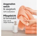 Betz Handtücher 6 Stück PALERMO Set 100% Baumwolle Orange Bild 5