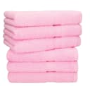 Betz Handtuch-Set PALERMO 6-tlg. Rosa 100% Baumwolle Bild 2