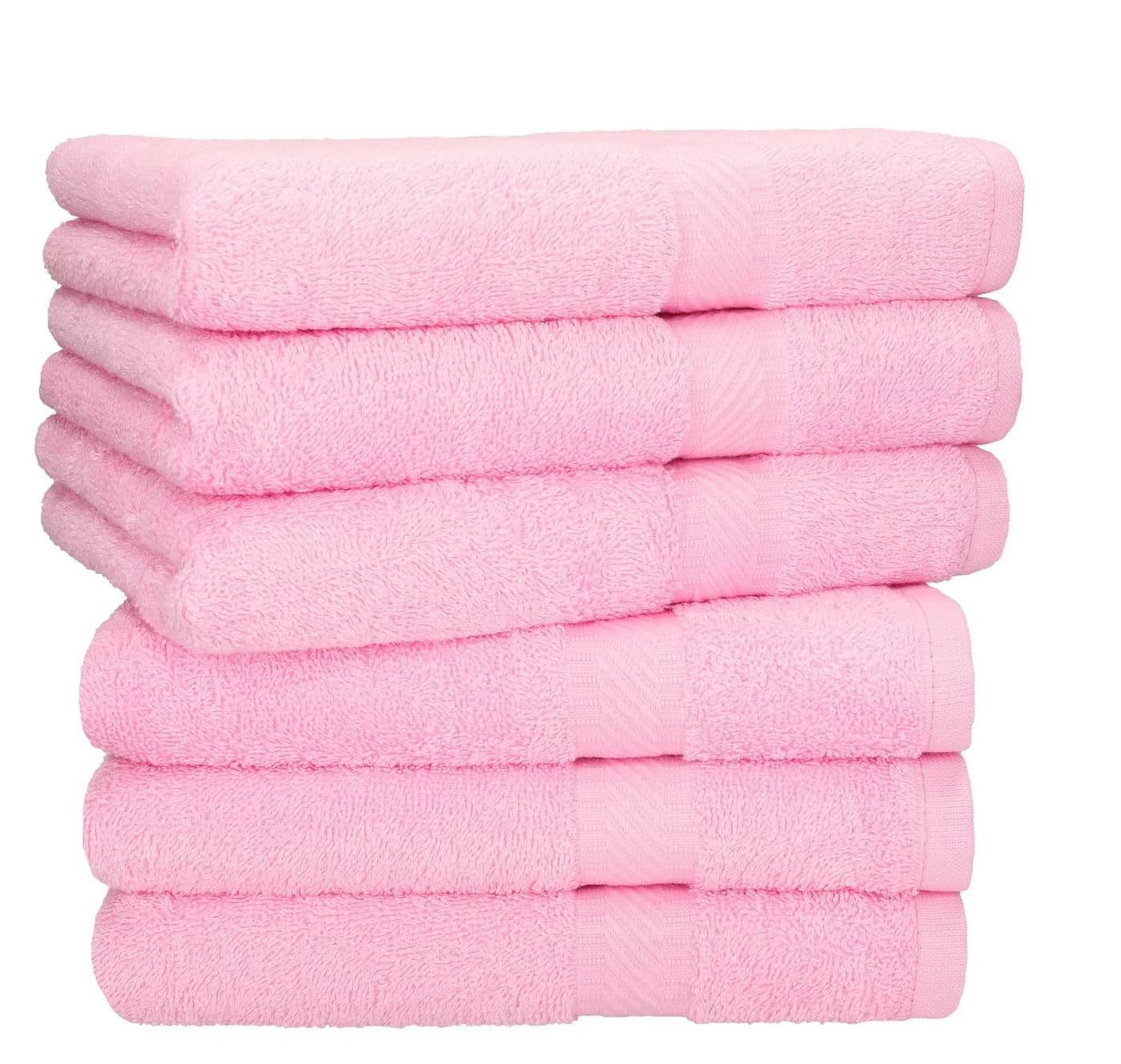 Betz Handtuch-Set PALERMO 6-tlg. Rosa 100% Baumwolle - Bild 2