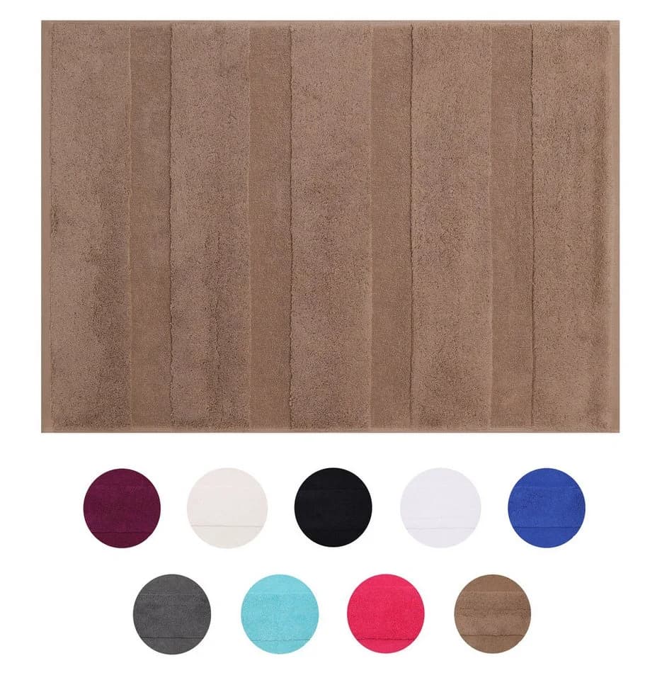 Betz Badvorleger Deluxe 50x70 cm Mokka 100% Baumwolle - Bild 3
