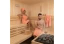 Betz Badetuch Palermo 100x200 cm 100% Baumwolle Orange Bild 1