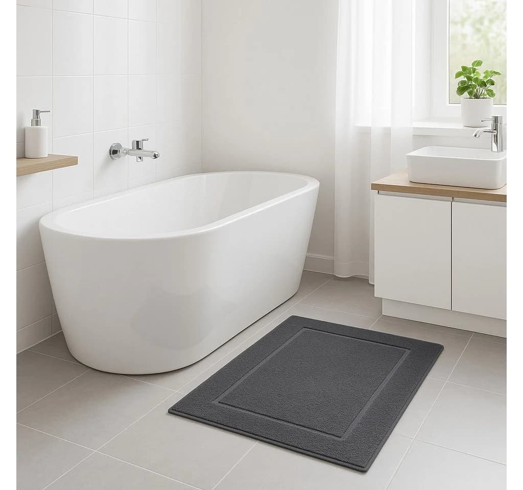 Betz Badematte 2er Pack 50x70 cm Baumwolle Premium Qualität