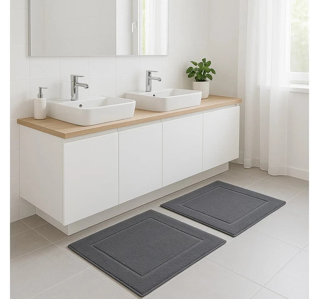 Betz Badematte 2er Pack 50x70 cm Baumwolle Premium Qualität - Bild 4