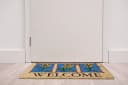 Betz Kokosmatte WELCOME mit Sonnenblumen 40x60cm Bild 1