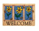 Betz Kokosmatte WELCOME mit Sonnenblumen 40x60cm Bild 2