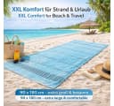 Betz Strandtuch LINES XXL 90x180 cm 100% Baumwolle Bunt Bild 1